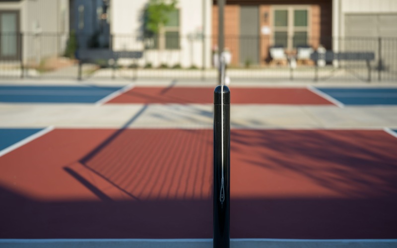 pickle ball court for fun for everyone