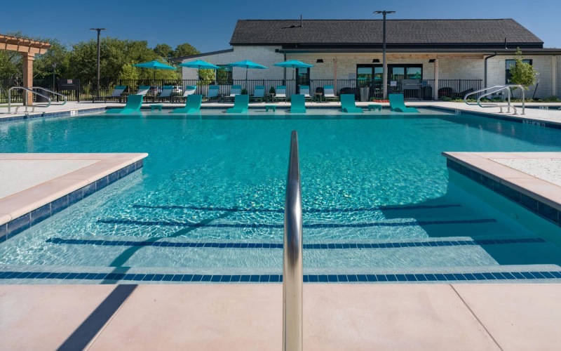 Resort-style pool at Parchaus at Paloma Creek in Little Elm, TX