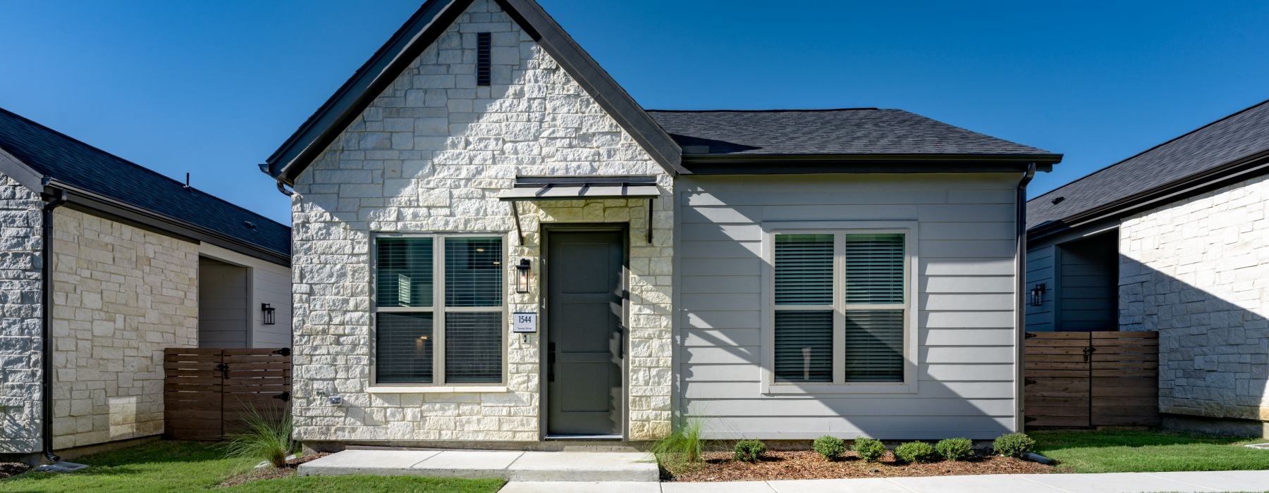 Exterior view of parcHAUS at Paloma Creek's building